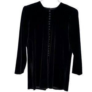 JBS Vintage Blouse Black Velvet  8P